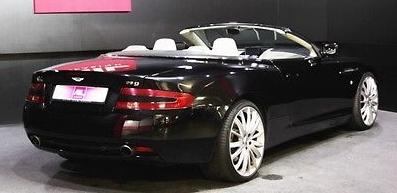 Left hand drive ASTON MARTIN DB9 VOLANTE